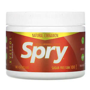 Spry Sugar-free Chewing Gum Cinnamon 100's