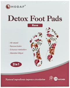 Hodaf Detox Foot Pads Rose