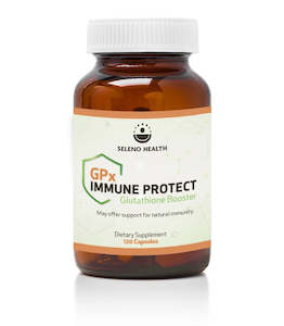 Seleno Health GPX Cell Protect - Glutathione Booster 120 Capsules