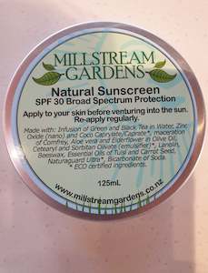 Millstream Natural Sunscreen 150g