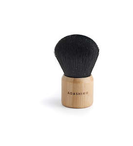 Adashiko Kabuki Cleansing Brush & Linen Bag