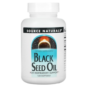 Personal: Source Naturals Black Seed Oil 500mg 60sg