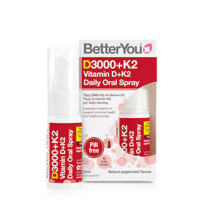 BetterYou DLux Vitamin D+k2 Oray Spray 12ml