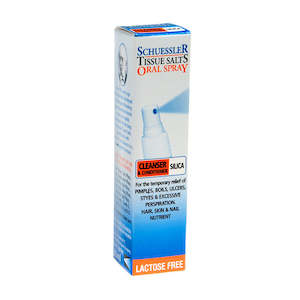 Schuessler Tissue Salts Silica Spray