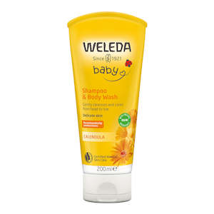 Weleda Calendula Baby Shampoo and BodyWash 200ml