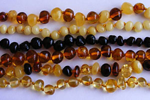 Baa Baa Beads Amber Baby Teething Necklace