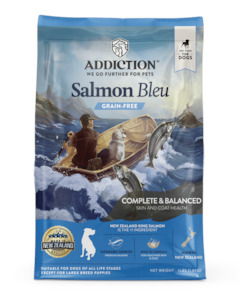 Pet: Salmon Bleu Dog