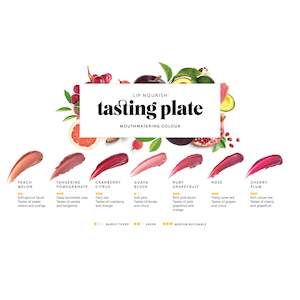 Lip Nourish Tasting Plate - Mouthwatering Colour | 7 Shades