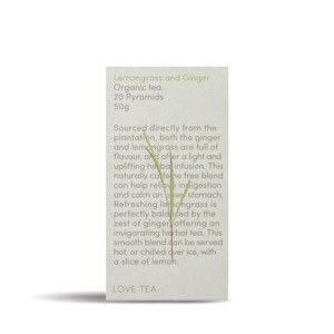 Love Tea: Lemongrass & Ginger