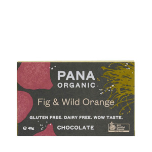 Fig Wild Orange Chocolate Bar