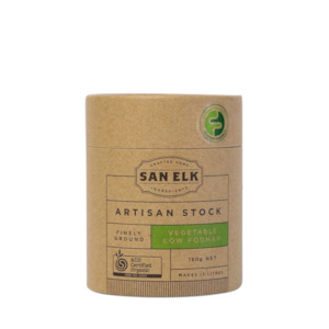 San Elk Stock: Organic Vegetable Stock Low FODMAP