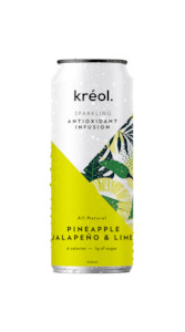 Sparkling Antioxidant Infusion Pineapple, Jalapeno & Lime