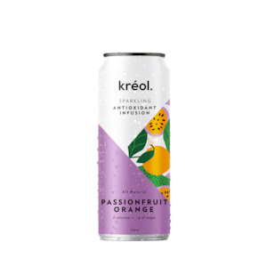 Sparkling Antioxidant Infusion Passionfruit & Orange