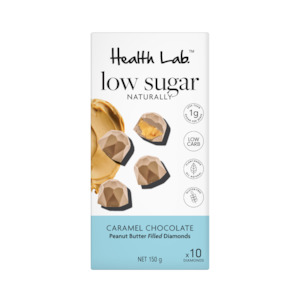 Low Sugar Chocolates: Caramel Choc Peanut Butter