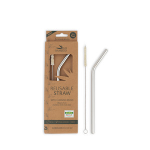 Stainless Steel Straw (Bent)