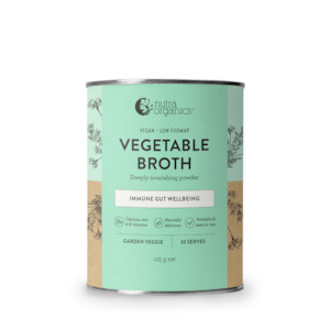 Bone Broth: Vegetable Broth Garden Veggie