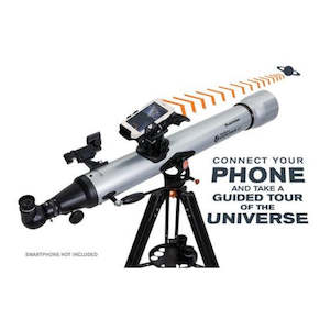 Hobby equipment and supply: Telescope, 70mm, 2.7in, Refractor, Starsense, Celestron