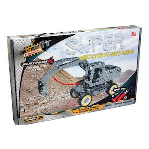 Hobby equipment and supply: Construct It Platinum X: Super Excavator, 642pc