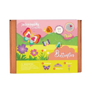 Hobby equipment and supply: 3-in-1 Butterflies