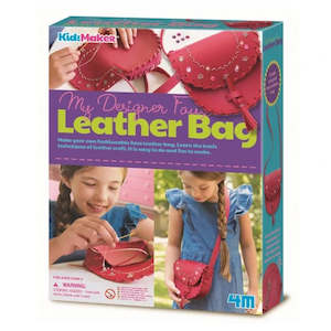 Hobby equipment and supply: Faux Leather Bag, Kidz Maker