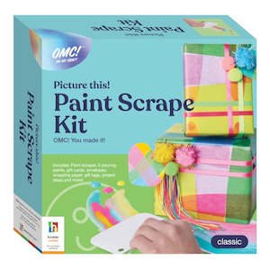 OMC! Picture This Paint Scrape Art Kit