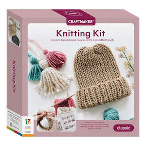 Hobby equipment and supply: Craft Maker Classic: Knitting Kit