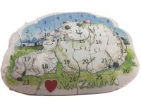 Hobby equipment and supply: Sheep Puzzle 22cm x 16cm x 1.5cm