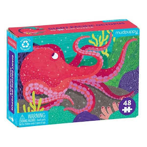 Hobby equipment and supply: Giant Octopus Mini Puzzle