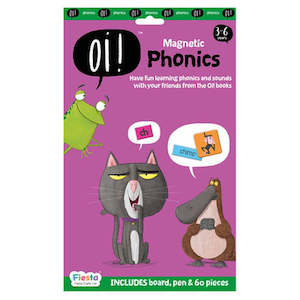 Hobby equipment and supply: Oi ! Magnetic Phonics, 3-6yrs