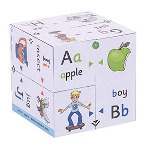 Hobby equipment and supply: ZooBooKoo Cube Alphabet