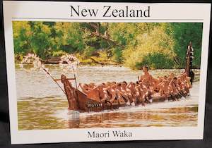 Hobby equipment and supply: NZ Photo Postcards:Maori Waka