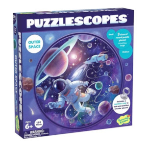 Hobby equipment and supply: Peaceable Kingdom Puzzlescopes: Outer Space