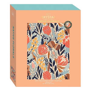 Elevate Crystal Jigsaw: Native Florals, 500pcs