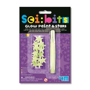 Hobby equipment and supply: SCI:Bits Glow Paints & Stars