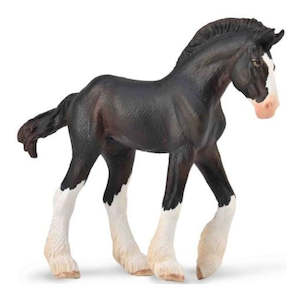 Hobby equipment and supply: Clydesdale Foal - Black M