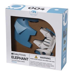 Hobby equipment and supply: Half Toys: Half Animal-Elephant