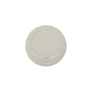 73mm PLA Lid - White (6oz)