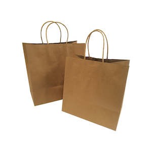 Paper product manufacturing: Twisted Handle Kraft Bag