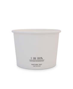 16oz (550ml) Paper Bowl - White