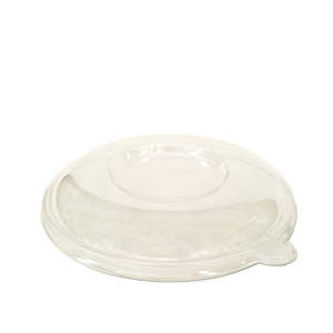 Paper product manufacturing: 196mm PET Sugarcane Bowl Lid