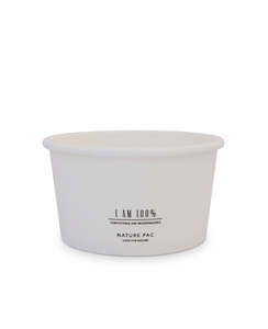 Paper product manufacturing: 12oz (420ml) Paper Bowl - White