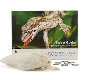 Forest Gecko Jigsaw Puzzle 500XL Pieces