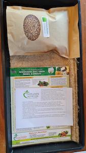 Internet only: Complete Wheatgrass kit: trays, seed, growing mats, chart & instructions