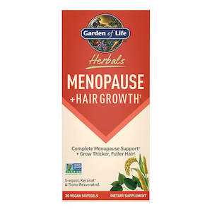 Internet only: Copy of Garden of Life: Herbal Menopause & Hair growth