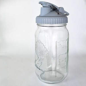 1 Ltre Glass jar with Store & Pour lid (Single or set of 4) from $11.60