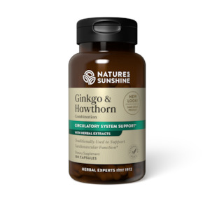 Health supplement: Ginkgo & Hawthorn