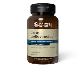 Health supplement: Citrus Bioflavonoids w Vitamin C