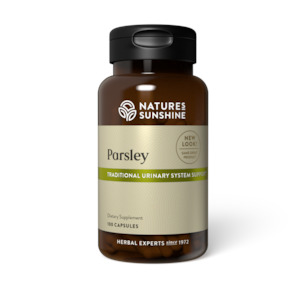 Health supplement: Parsley