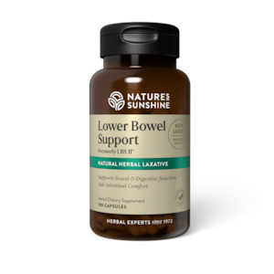 Health supplement: Lower Bowel Support