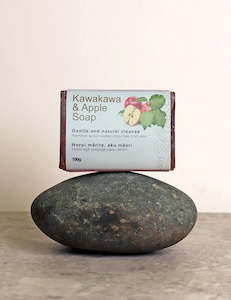 Handmade Soap: kawakawa & apple soap